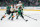 DALLAS, TEXAS - MAY 05: Jason Robertson #21 of the Dallas Stars battles for the puck against Brayden McNabb #3 of the Vegas Golden Knights during the third period in Game Seven of the First Round of the 2024 Stanley Cup Playoffs at American Airlines Center on May 05, 2024 in Dallas, Texas. (Photo by Cooper Neill/Getty Images)