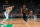 BOSTON, MA - MAY 9: Donovan Mitchell #45 of the Cleveland Cavaliers drives to the basket during the game against the Boston Celtics during Round 2 Game 2 of the 2024 NBA Playoffs on May 9, 2024 at the TD Garden in Boston, Massachusetts. NOTE TO USER: User expressly acknowledges and agrees that, by downloading and or using this photograph, User is consenting to the terms and conditions of the Getty Images License Agreement. Mandatory Copyright Notice: Copyright 2024 NBAE  (Photo by Jesse D. Garrabrant/NBAE via Getty Images)