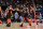 DETROIT, MI - APRIL 1: Cade Cunningham #2 and James Wiseman #13 of the Detroit Pistons high five during the game against the Memphis Grizzlies on April 1, 2024 at Little Caesars Arena in Detroit, Michigan. NOTE TO USER: User expressly acknowledges and agrees that, by downloading and/or using this photograph, User is consenting to the terms and conditions of the Getty Images License Agreement. Mandatory Copyright Notice: Copyright 2024 NBAE (Photo by Chris Schwegler/NBAE via Getty Images)