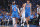 OKLAHOMA CITY, OK - MAY 9:  Shai Gilgeous-Alexander #2 of the Oklahoma City Thunder & Chet Holmgren #7 of the Oklahoma City Thunder high five during the game  against the Dallas Mavericks during Round 2 Game 2 of the 2024 NBA Playoffs  on May 9, 2024 at Paycom Arena in Oklahoma City, Oklahoma. NOTE TO USER: User expressly acknowledges and agrees that, by downloading and or using this photograph, User is consenting to the terms and conditions of the Getty Images License Agreement. Mandatory Copyright Notice: Copyright 2024 NBAE (Photo by Joe Murphy/NBAE via Getty Images)