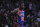 NEW YORK, NEW YORK - JANUARY 27: Julius Randle #30 of the New York Knicks looks on against the Miami Heat at Madison Square Garden on January 27, 2024 in New York City. NOTE TO USER: User expressly acknowledges and agrees that, by downloading and or using this photograph, User is consenting to the terms and conditions of the Getty Images License Agreement. (Photo by Mitchell Leff/Getty Images)