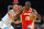 ATLANTA, GEORGIA - APRIL 10: Clint Capela #15 of the Atlanta Hawks drives against Grant Williams #2 of the Charlotte Hornets during the first quarter at State Farm Arena on April 10, 2024 in Atlanta, Georgia. NOTE TO USER: User expressly acknowledges and agrees that, by downloading and/or using this photograph, user is consenting to the terms and conditions of the Getty Images License Agreement. (Photo by Kevin C. Cox/Getty Images)