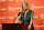 BROOKLYN, NY - SEPTEMBER 26: WNBA Commissioner Cathy Engelbert speaks to the media to award Breanna Stewart #30 of the New York Liberty with the 2023 Kia WNBA Most Valuable Player Award before the game against the Connecticut Sun during round two game two of the 2023 WNBA playoffs on September 26, 2023 in Brooklyn, New York. NOTE TO USER: User expressly acknowledges and agrees that, by downloading and or using this photograph, user is consenting to the terms and conditions of the Getty Images License Agreement. Mandatory Copyright Notice: Copyright 2023 NBAE (Photo by David Dow/NBAE via Getty Images)