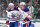 DALLAS, TEXAS - MAY 23: Zach Hyman #18 celebrates with Ryan Nugent-Hopkins #93 of the Edmonton Oilers after Hyman's goal against the Dallas Stars during the second period in Game One of the Western Conference Final of the 2024 Stanley Cup Playoffs at American Airlines Center on May 23, 2024 in Dallas, Texas. (Photo by Cooper Neill/Getty Images)