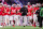 ARLINGTON, TX - DECEMBER 29: Ohio State head coach Ryan Day leads his team onto the field during the 88th annual Cotton Bowl game between the Missouri Tigers and the Ohio State Buckeyes on Friday, December 29, 2023 at AT&T Stadium in Arlington, TX.  (Photo by Nick Tre. Smith/Icon Sportswire via Getty Images)