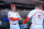 SAN FRANCISCO, CALIFORNIA - MAY 14: Matt Chapman #26 and Mike Yastrzemski #5 of the San Francisco Giants perform pregame rituals at Oracle Park on May 14, 2024 in San Francisco, California. (Photo by Suzanna Mitchell/San Francisco Giants/Getty Images)