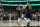 DALLAS, TX - MAY 26: Kyrie Irving #11 and Luka Doncic #77 of the Dallas Mavericks celebrate after the game against the Minnesota Timberwolves during Game 3 of the Western Conference Finals of the 2024 NBA Playoffs on May 26, 2024 at the American Airlines Center in Dallas, Texas. NOTE TO USER: User expressly acknowledges and agrees that, by downloading and or using this photograph, User is consenting to the terms and conditions of the Getty Images License Agreement. Mandatory Copyright Notice: Copyright 2024 NBAE (Photo by Jesse D. Garrabrant/NBAE via Getty Images)