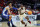 DALLAS, TEXAS - MARCH 29:  Jamal Shead #1 of the Houston Cougars drives to the basket as Tyrese Proctor #5 of the Duke Blue Devils defends during the 1st half of the Sweet 16 round of the NCAA Men's Basketball Tournament at American Airlines Center on March 29, 2024 in Dallas, Texas. (Photo by Patrick Smith/Getty Images)