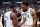 DENVER, COLORADO - MAY 19: Karl-Anthony Towns #32 and Anthony Edwards #5 of the Minnesota Timberwolves react after winning Game Seven of the Western Conference Second Round Playoffs against the Denver Nuggets at Ball Arena on May 19, 2024 in Denver, Colorado. NOTE TO USER: User expressly acknowledges and agrees that, by downloading and or using this photograph, User is consenting to the terms and conditions of the Getty Images License Agreement. (Photo by C. Morgan Engel/Getty Images)