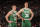 DETROIT, MI - MARCH 22: Payton Pritchard #11 and Sam Hauser #30 of the Boston Celtics looks on during the game against the Detroit Pistons on March 22, 2024 at Little Caesars Arena in Detroit, Michigan. NOTE TO USER: User expressly acknowledges and agrees that, by downloading and/or using this photograph, User is consenting to the terms and conditions of the Getty Images License Agreement. Mandatory Copyright Notice: Copyright 2024 NBAE (Photo by Brian Sevald/NBAE via Getty Images)