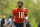 LAKE FOREST, ILLINOIS - MAY 11: Caleb Williams #18 of the Chicago Bears looks on during Chicago Bears Rookie Minicamp at Halas Hall on May 11, 2024 in Lake Forest, Illinois.  (Photo by Michael Reaves/Getty Images)