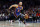 NEW YORK, NEW YORK - MAY 14: Jalen Brunson #11 of the New York Knicks dribbles during Game Five of the Eastern Conference Second Round Playoffs against the Indiana Pacers at Madison Square Garden on May 14, 2024 in New York City. The Knicks won 121-91. NOTE TO USER: User expressly acknowledges and agrees that, by downloading and or using this photograph, User is consenting to the terms and conditions of the Getty Images License Agreement. (Photo by Sarah Stier/Getty Images)