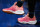INDIANAPOLIS, IN - JUNE 1: The sneakers worn by Angel Reese #5 of the Chicago Sky before the game against the Indiana Fever on June 1, 2024 at Gainbridge Fieldhouse in Indianapolis, Indiana. NOTE TO USER: User expressly acknowledges and agrees that, by downloading and or using this Photograph, user is consenting to the terms and conditions of the Getty Images License Agreement. Mandatory Copyright Notice: Copyright 2024 NBAE (Photo by Ron Hoskins/NBAE via Getty Images)