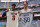 PHILADELPHIA, PENNSYLVANIA - JUNE 11: Mookie Betts #50 of the Los Angeles Dodgers and Bryce Harper #3 of the Philadelphia Phillies exchange signed jerseys after their game at Citizens Bank Park on June 11, 2023 in Philadelphia, Pennsylvania. The Phillies defeated the Dodgers7-3. (Photo by Rich Schultz/Getty Images)
