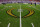 GLENDALE, AZ - DECEMBER 31: The College Football Playoff logo on the field before the VRBO Fiesta Bowl college football national championship semifinal game between the Michigan Wolverines and the TCU Horned Frogs on December 31, 2022 at State Farm Stadium in Glendale, Arizona. (Photo by Kevin Abele/Icon Sportswire via Getty Images)