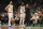 Jayson Tatum, Jaylen Brown and Joe Mazzulla