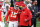 LAS VEGAS, NEVADA - FEBRUARY 11: Patrick Mahomes #15 of the Kansas City Chiefs talks with head coach Andy Reid before Super Bowl LVIII against the San Francisco 49ers at Allegiant Stadium on February 11, 2024 in Las Vegas, Nevada. (Photo by Harry How/Getty Images)