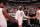 MIAMI, FL - APRIL 27: Bam Adebayo #13 of the Miami Heat is introduced before the game against the Boston Celtics during Round 1 Game 3 of the 2024 NBA Playoffs on April 27, 2024 at Kaseya Center in Miami, Florida. NOTE TO USER: User expressly acknowledges and agrees that, by downloading and or using this Photograph, user is consenting to the terms and conditions of the Getty Images License Agreement. Mandatory Copyright Notice: Copyright 2024 NBAE (Photo by Issac Baldizon/NBAE via Getty Images)