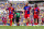 ORLANDO, FLORIDA - JUNE 12: Christian Pulisic #10, Tim Ream #13, and Tim Weah #21 of the United States at Camping World Stadium on June 12, 2024 in Orlando, Florida. (Photo by Mark Thorstenson/ISI Photos/USSF/Getty Images for USSF)