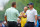 ROCHESTER, NEW YORK - MAY 20: Bryson DeChambeau of the United States shake hands Brooks Koepka of the United States on the 18th green during the third round of the 2023 PGA Championship at Oak Hill Country Club on May 20, 2023 in Rochester, New York. (Photo by Kevin C. Cox/Getty Images)