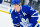 TORONTO, ON - MAY 2: Mitch Marner #16 of the Toronto Maple Leafs skates during warmups before facing the Boston Bruins in Game Six of the First Round of the 2024 Stanley Cup Playoffs at Scotiabank Arena on May 2, 2024 in Toronto, Ontario, Canada. (Photo by Kevin Sousa/NHLI via Getty Images)