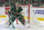 ST. PAUL, MINNESOTA - MARCH 28: Filip Gustavsson #32 of the Minnesota Wild follows the play against the San Jose Sharks during the first period at Excel Energy Center on March 28, 2024 in St. Paul Minnesota. The Wild defeated the Sharks 3-1. (Photo by Nick Wosika/Getty Images)