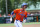 CLEMSON, SC - JUNE 09: Florida Gators pitcher Jac Caglianone (14) is all smiles as he celebrates hiting a home run during the College D1 Baseball Super Regional game between the Florida Gators and the Clemson Tigers on June 9, 2024 at Doug Kingsmore Stadium in Clemson, S.C.  (Photo by John Byrum/Icon Sportswire via Getty Images)