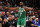 BOSTON, MASSACHUSETTS - JUNE 17: Jaylen Brown #7 of the Boston Celtics reacts after a play against the Dallas Mavericks during the fourth quarter of Game Five of the 2024 NBA Finals at TD Garden on June 17, 2024 in Boston, Massachusetts. NOTE TO USER: User expressly acknowledges and agrees that, by downloading and or using this photograph, User is consenting to the terms and conditions of the Getty Images License Agreement. (Photo by Elsa/Getty Images)