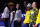 INDIANAPOLIS, INDIANA - JUNE 18: Caitlin Clark and the Indiana Fever are recognized before the evening session on Day Four of the 2024 U.S. Olympic Team Swimming Trials at Lucas Oil Stadium on June 18, 2024 in Indianapolis, Indiana. (Photo by Maddie Meyer/Getty Images)