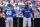 CLEVELAND, OH - JUNE 23: Toronto Blue Jays second baseman Spencer Horwitz (48) is congratulated by Toronto Blue Jays first baseman Vladimir Guerrero Jr. (27) after hitting a home run during the third inning of the Major League Baseball game between the Toronto Blue Jays and Cleveland Guardians on June 23, 2024, at Progressive Field in Cleveland, OH. (Photo by Frank Jansky/Icon Sportswire via Getty Images)