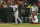 ANAHEIM, CA - OCTOBER 26: Barry Bonds #25 of the San Francisco Giants watches his hit against the Anaheim Angels catches the ball on a pitch-out during game six of the World Series on October 26, 2002 at Edison Field in Anaheim, California. The Angels defeated the Giants 6-5. (Photo by Jeff Gross/Getty Images)