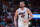 MIAMI, FLORIDA - APRIL 12: Kevin Love #42 of the Miami Heat looks on against the Toronto Raptors during the second quarter of the game at Kaseya Center on April 12, 2024 in Miami, Florida. NOTE TO USER: User expressly acknowledges and agrees that, by downloading and or using this photograph, User is consenting to the terms and conditions of the Getty Images License Agreement. (Photo by Megan Briggs/Getty Images)