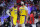 NEW ORLEANS, LOUISIANA - APRIL 16: LeBron James #23 and Anthony Davis #3 of the Los Angeles Lakers reacts against the New Orleans Pelicans during a play-in tournament game at the Smoothie King Center on April 16, 2024 in New Orleans, Louisiana. NOTE TO USER: User expressly acknowledges and agrees that, by downloading and or using this Photograph, user is consenting to the terms and conditions of the Getty Images License Agreement. (Photo by Jonathan Bachman/Getty Images)