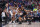 DALLAS, TX - MAY 3: Paul George #13 of the LA Clippers looks to pass the ball during the game against the Dallas Mavericks during Round 1 Game 6 of the 2024 NBA Playoffs on May 3, 2024 at the American Airlines Center in Dallas, Texas. NOTE TO USER: User expressly acknowledges and agrees that, by downloading and or using this photograph, User is consenting to the terms and conditions of the Getty Images License Agreement. Mandatory Copyright Notice: Copyright 2024 NBAE (Photo by Joe Murphy/NBAE via Getty Images)