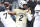 BOULDER, COLORADO - APRIL 27: Quarterback Shedeur Sanders #2 of the Colorado Buffaloes throws during their spring game at Folsom Field on April 27, 2024 in Boulder, Colorado.  (Photo by Matthew Stockman/Getty Images)