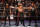 TORONTO, CANADA - JULY 6: The Bloodline enter the ring during Money in the Bank at Scotiabank Arena on July 6, 2024 in Toronto, Ontario.  (Photo by WWE/Getty Images)