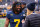 ANN ARBOR, MI - APRIL 20: Donovan Edwards #7 of the Blue Team is interviewed following the Michigan football spring game at Michigan Stadium on April 20, 2024 in Ann Arbor, Michigan. (Photo by Jaime Crawford/Getty Images)