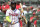 ATLANTA, GA - JULY 07: Atlanta Braves designated hitter Marcell Ozuna #20 reacts after being called out on strikes during the MLB game between the Philadelphia Phillies and the Atlanta Braves on July 07, 2024 at TRUIST Park in Atlanta, GA. (Photo by Jeff Robinson/Icon Sportswire via Getty Images)