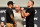 Dustin Poirier and Nate Diaz face off before their planned fight in 2018