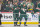 SAINT PAUL, MN - MARCH 12: Kirill Kaprizov #97 celebrates his goal with his teammate Brock Faber #7 of the Minnesota Wild against the Arizona Coyotes during the game at the Xcel Energy Center on March 12, 2024 in Saint Paul, Minnesota. (Photo by Bruce Kluckhohn/NHLI via Getty Images)