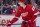 DETROIT, MI - APRIL 09: Moritz Seider #53 of the Detroit Red Wings follows the play against the Washington Capitals during the second period at Little Caesars Arena on April 9, 2024 in Detroit, Michigan. Washington defeated Detroit 2-1. (Photo by Dave Reginek/NHLI via Getty Images)