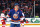 ELMONT, NEW YORK - APRIL 27: Anders Lee #27 of the New York Islanders prepares to play against the Carolina Hurricanes in Game Four of the First Round of the 2024 Stanley Cup Playoffs at UBS Arena on April 27, 2024 in Elmont, New York. (Photo by Bruce Bennett/Getty Images)
