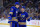 BUFFALO, NEW YORK - APRIL 11: Tage Thompson #72 of the Buffalo Sabres chats with Zach Benson #9 during an NHL game against the Washington Capitals on April 11, 2024 at KeyBank Center in Buffalo, New York. (Photo by Bill Wippert/NHLI via Getty Images)