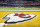 LAS VEGAS, NEVADA - FEBRUARY 11: A general wide view of the Kansas City Chiefs bench logo prior to the NFL Super Bowl 58 football game between the San Francisco 49ers and the Kansas City Chiefs at Allegiant Stadium on February 11, 2024 in Las Vegas, Nevada. (Photo by Michael Owens/Getty Images)
