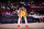 LAS VEGAS, NV - JULY 18: Bronny James Jr. #9 of the Los Angeles Lakers looks on during the game on July 18, 2024 at the Thomas & Mack Center in Las Vegas, Nevada. NOTE TO USER: User expressly acknowledges and agrees that, by downloading and or using this photograph, User is consenting to the terms and conditions of the Getty Images License Agreement. Mandatory Copyright Notice: Copyright 2024 NBAE (Photo by Adam Hagy/NBAE via Getty Images)