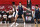 LAS VEGAS, NV - JULY 18: Zach Edey #14 of the Memphis Grizzlies plays defense during the game against the New Orleans Pelicans on July 18, 2024 at the Cox Pavilion in Las Vegas, Nevada. NOTE TO USER: User expressly acknowledges and agrees that, by downloading and or using this photograph, User is consenting to the terms and conditions of the Getty Images License Agreement. Mandatory Copyright Notice: Copyright 2024 NBAE (Photo by David Dow/NBAE via Getty Images)