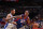 LAS VEGAS, NV - JULY 13:  Ron Holland #00 of the Detroit Pistons  handles the ball during the game against the Philadelphia 76ers on July 13, 2024 at the Thomas & Mack Center in Las Vegas, Nevada. NOTE TO USER: User expressly acknowledges and agrees that, by downloading and or using this photograph, User is consenting to the terms and conditions of the Getty Images License Agreement. Mandatory Copyright Notice: Copyright 2024 NBAE (Photo by Stephen Gosling/NBAE via Getty Images)