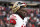 LAS VEGAS, NV - FEBRUARY 11: Brandon Aiyuk #11 of the San Francisco 49ers looks on prior to Super Bowl LVIII against the Kansas City Chiefs at Allegiant Stadium on February 11, 2024 in Las Vegas, NV. (Photo by Perry Knotts/Getty Images)