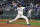 KANSAS CITY, MO - APRIL 04: Kansas City Royals pitcher Jordan Lyles (24) pitches in the ninth inning of an MLB game between the Chicago White Sox and Kansas City Royals on Apr 4, 2024 at Kauffman Stadium in Kansas City, MO. (Photo by Scott Winters/Icon Sportswire via Getty Images)