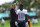 MIAMI GARDENS, FLORIDA - JUNE 04: Head coach Mike McDaniel and Tyreek Hill #10 of the Miami Dolphins speak on the field during Miami Dolphins Mandatory Minicamp on June 04, 2024 in Miami Gardens, Florida. (Photo by Megan Briggs/Getty Images)